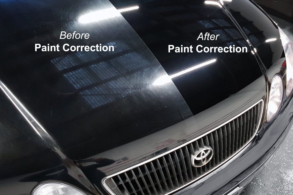 car paint correction
