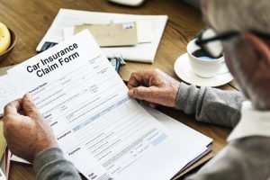 vehicle car insurance form