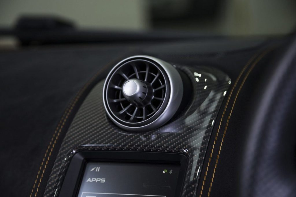 close up photo of car aircon