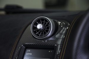 close up photo of car aircon